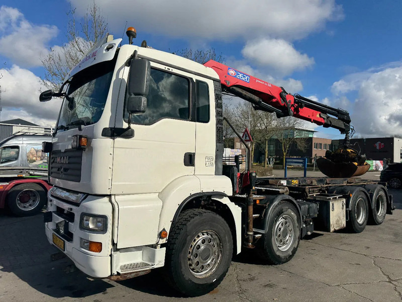Autokran MAN TGA 35.440 8X2 - EURO 4 + HMF 2620K-RC 2018! + REMOTE + HYDRAUTO CABLE LIFT + LIFTING AXLE: das Bild 15 Autokran MAN TGA 35.440 8X2 - EURO 4 + HMF 2620K-RC 2018! + REMOTE + HYDRAUTO CABLE LIFT + LIFTING AXLE: das Bild 15