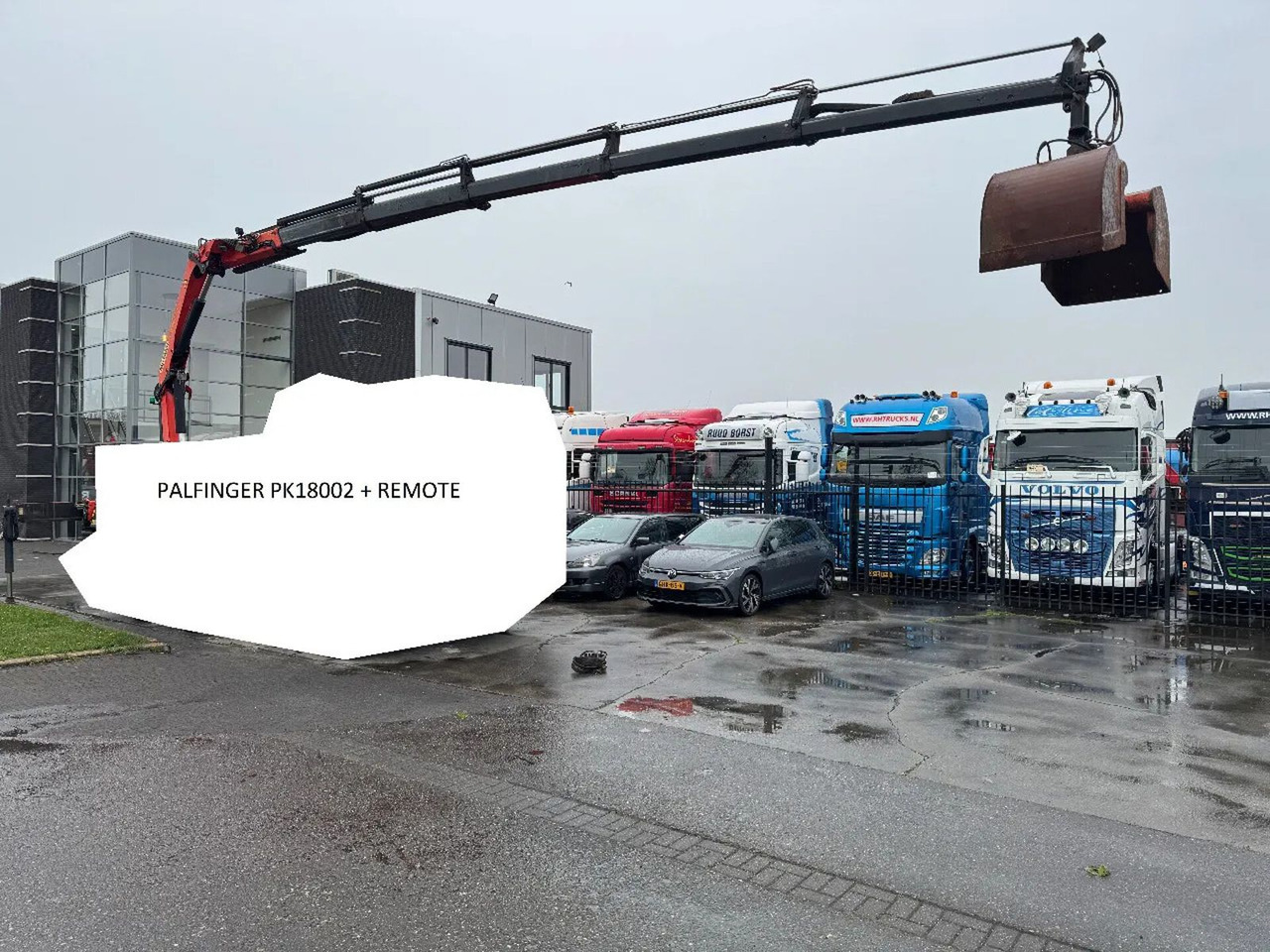 Palfinger PK 18002 + REMOTE + GRAPPLE + 5 HYDRAULIC EXTENT - Ladekran: das Bild 3 Palfinger PK 18002 + REMOTE + GRAPPLE + 5 HYDRAULIC EXTENT - Ladekran: das Bild 3