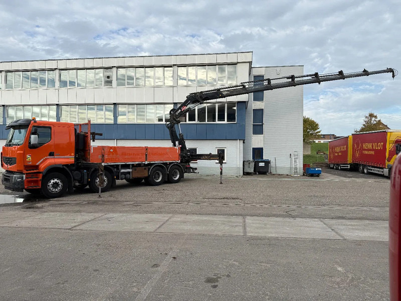 Renault Premium 430 8X4 EEV + HIAB 477 E-7 HIPRO + REMOTE - Autokran: das Bild 3 Renault Premium 430 8X4 EEV + HIAB 477 E-7 HIPRO + REMOTE - Autokran: das Bild 3