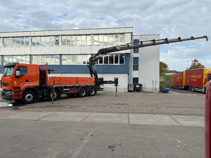 Renault Premium 430 8X4 EEV + HIAB 477 E-7 HIPRO + REMOTE - Pritsche LKW, Autokran: das Bild 3 Renault Premium 430 8X4 EEV + HIAB 477 E-7 HIPRO + REMOTE - Pritsche LKW, Autokran: das Bild 3