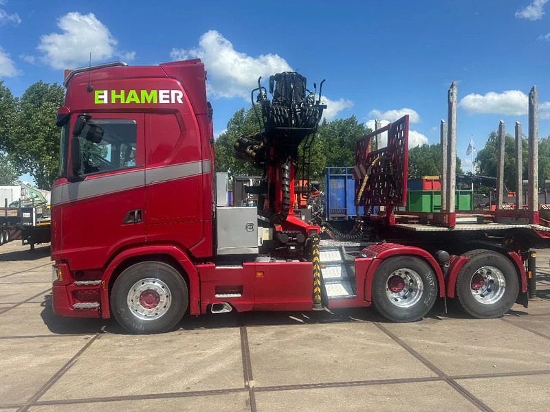 Scania S650 V8, EPSILON S290 Z 96. DOLL TRAILER 2 AXLE FORCED STEERING, 4,5 M EXTENDABLE, APK 04-2026 - Sattelzugmaschine: das Bild 3 Scania S650 V8, EPSILON S290 Z 96. DOLL TRAILER 2 AXLE FORCED STEERING, 4,5 M EXTENDABLE, APK 04-2026 - Sattelzugmaschine: das Bild 3