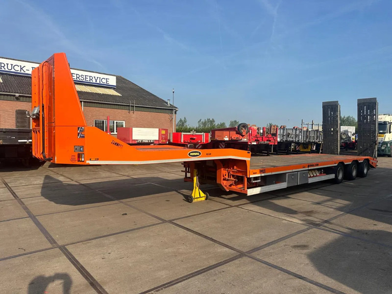 Zanner STL 45, 2 AXLE FORCED STEERING,LIFTING DECK, REMOTE CONTROL, WINCH, DUBBLE HYDRAULIC RAMPS - Tieflader Auflieger: das Bild 1 Zanner STL 45, 2 AXLE FORCED STEERING,LIFTING DECK, REMOTE CONTROL, WINCH, DUBBLE HYDRAULIC RAMPS - Tieflader Auflieger: das Bild 1