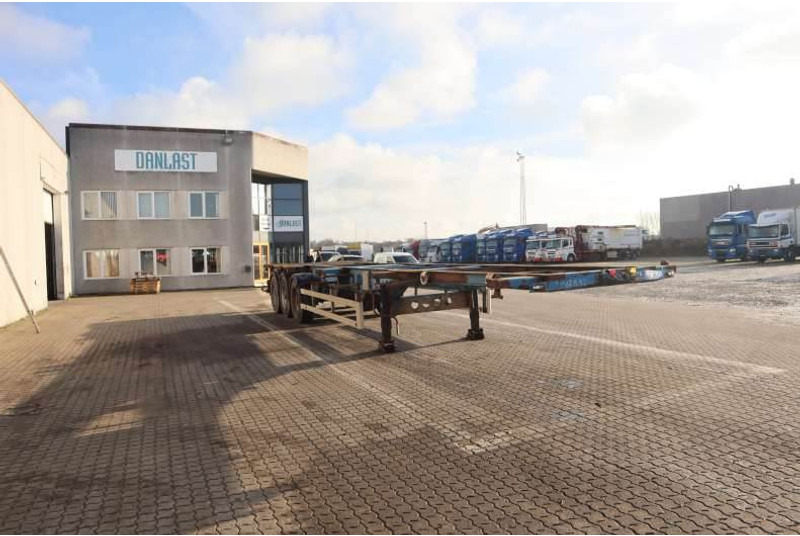 LECI 3-Axle Containerchassis - Container/ Wechselfahrgestell Auflieger: das Bild 2 LECI 3-Axle Containerchassis - Container/ Wechselfahrgestell Auflieger: das Bild 2