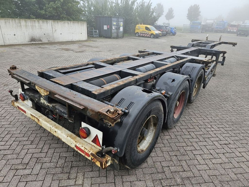 Broshuis MFCC Multi - Lifting axle - 2x20FT / 40FTHC / 45FTHC - Container/ Wechselfahrgestell Auflieger: das Bild 4 Broshuis MFCC Multi - Lifting axle - 2x20FT / 40FTHC / 45FTHC - Container/ Wechselfahrgestell Auflieger: das Bild 4