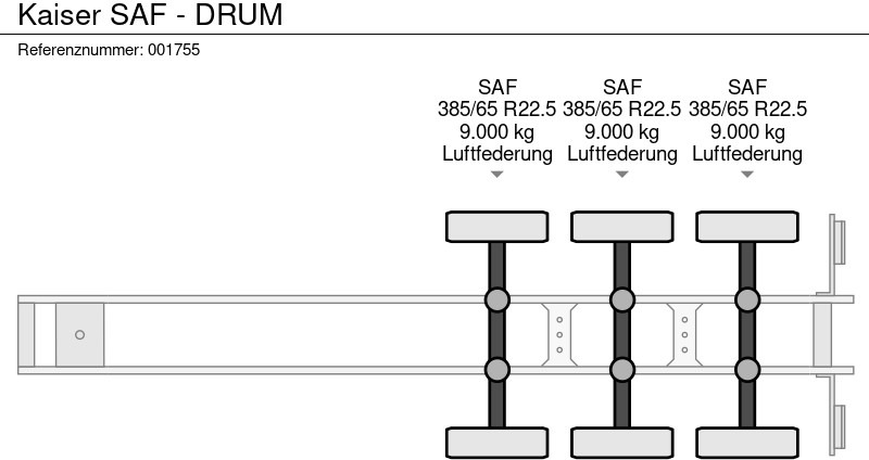 Holzauflieger Kaiser SAF - DRUM: das Bild 15