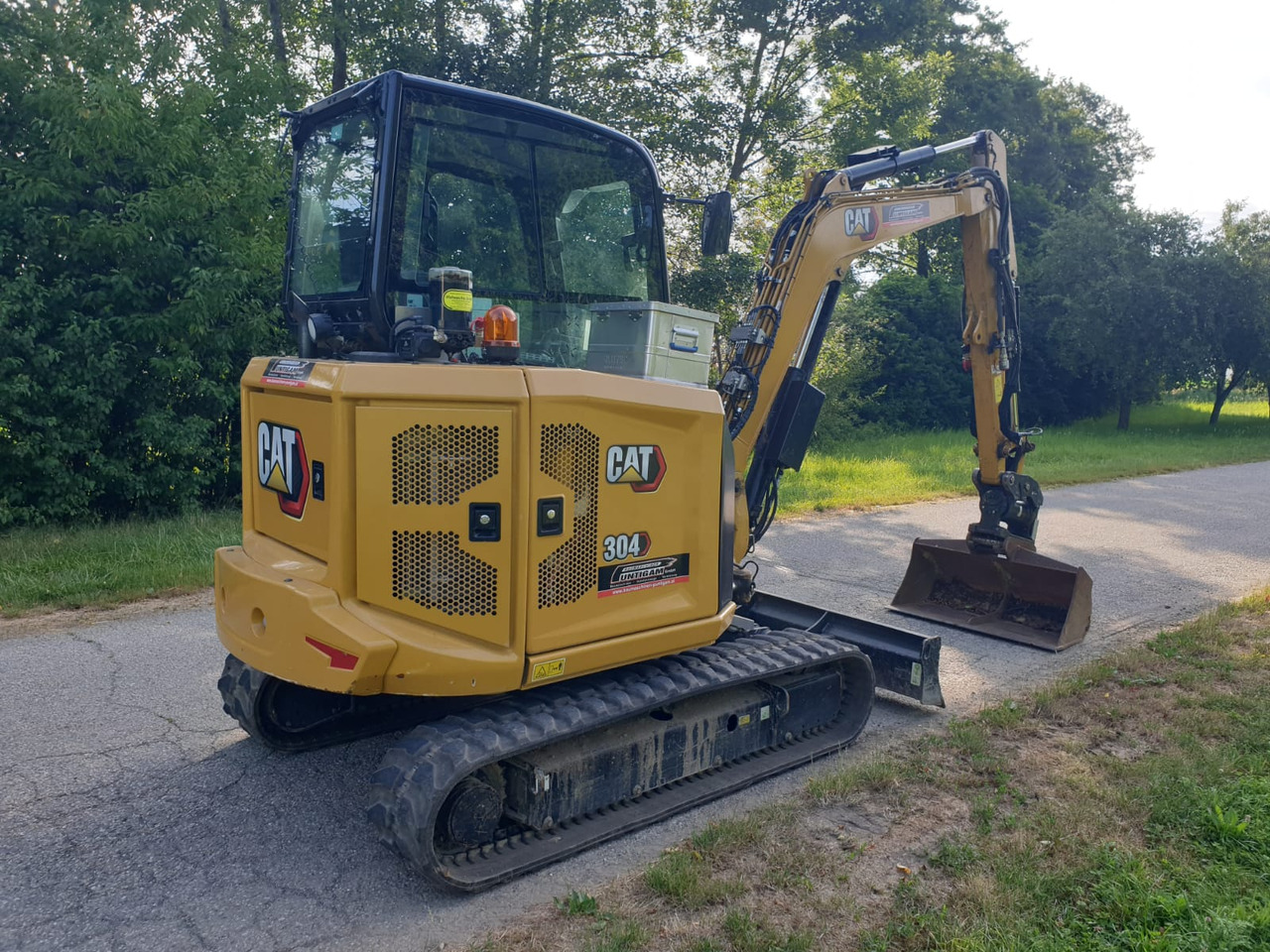 Minibagger CATERPILLAR 304-07: das Bild 7