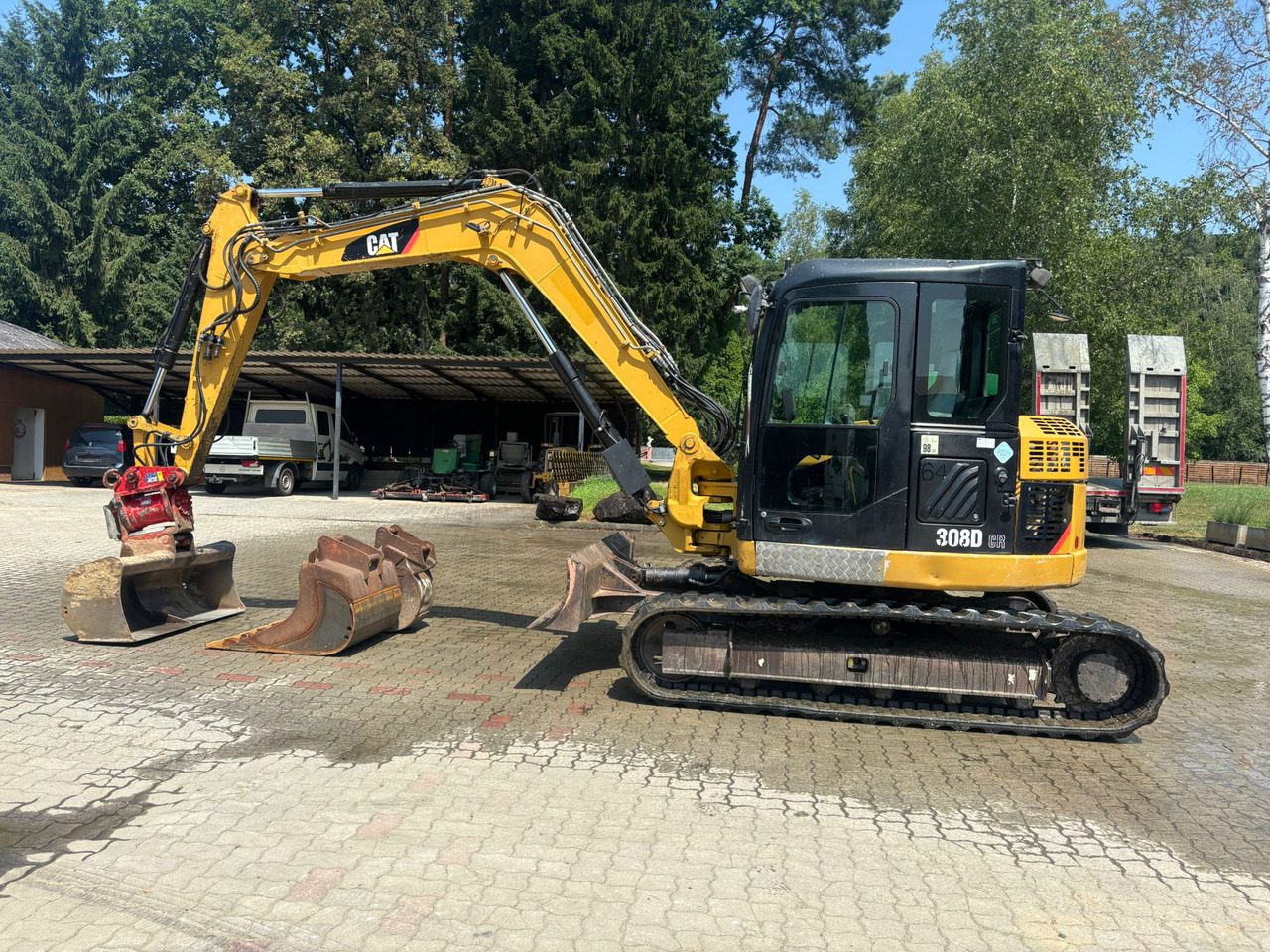 CATERPILLAR 308 D - Minibagger: das Bild 1 CATERPILLAR 308 D - Minibagger: das Bild 1