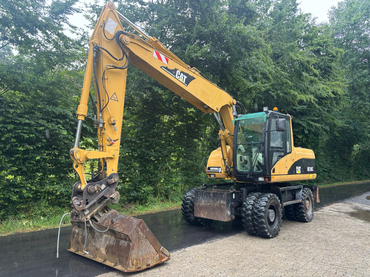 CATERPILLAR M 316 C - Mobilbagger: das Bild 3 CATERPILLAR M 316 C - Mobilbagger: das Bild 3
