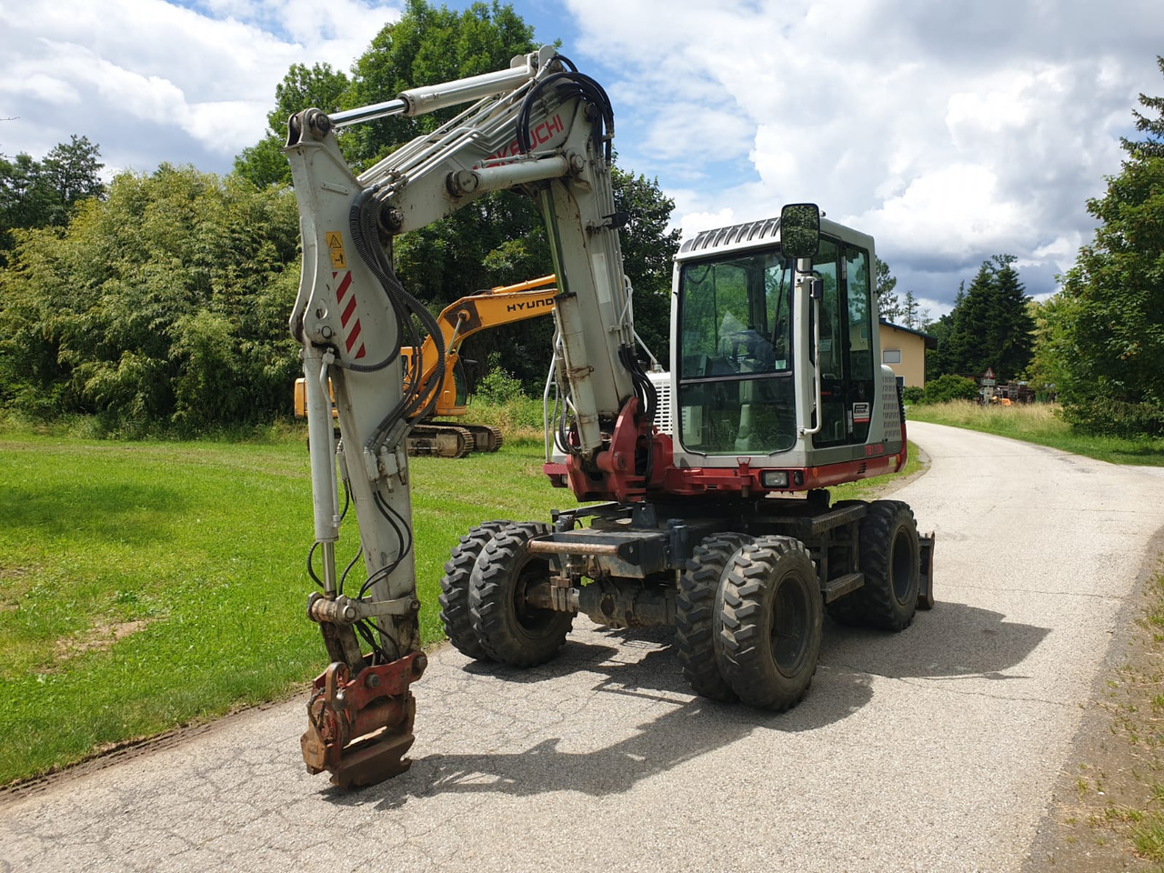 TAKEUCHI TB 175W - Mobilbagger: das Bild 3 TAKEUCHI TB 175W - Mobilbagger: das Bild 3