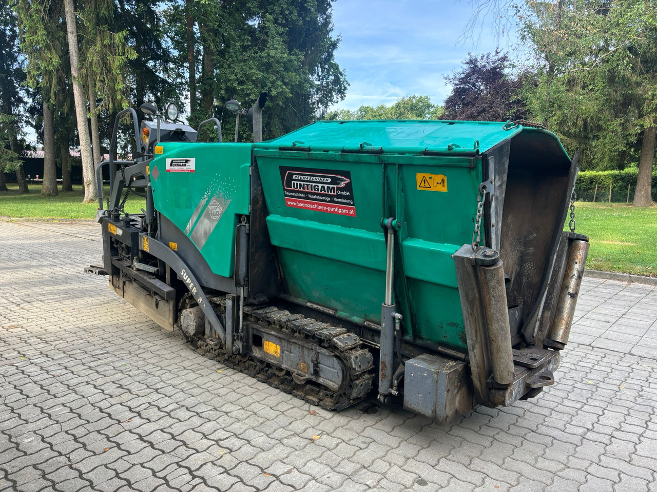 VÖGELE Super 800 - Asphaltfertiger/ Straßenfertiger: das Bild 4 VÖGELE Super 800 - Asphaltfertiger/ Straßenfertiger: das Bild 4