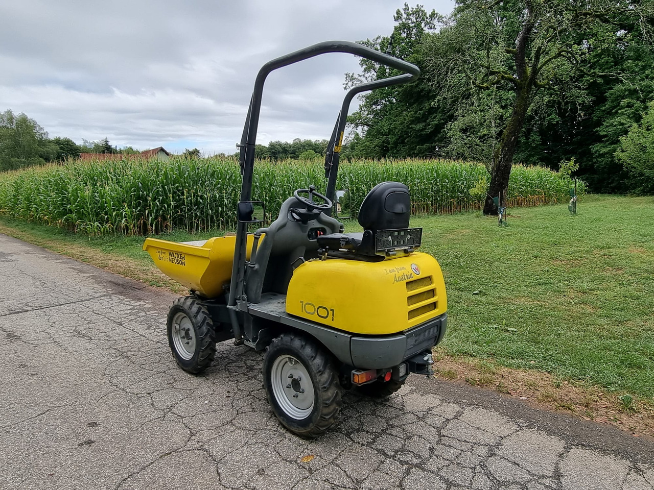 Mini-Kipper WACKER Neuson 1001: das Bild 8 Mini-Kipper WACKER Neuson 1001: das Bild 8