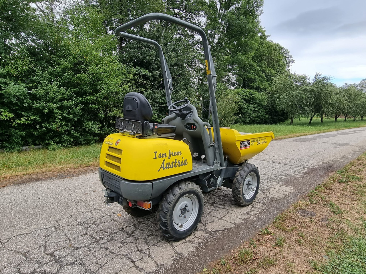 Mini-Kipper WACKER Neuson 1001: das Bild 10 Mini-Kipper WACKER Neuson 1001: das Bild 10