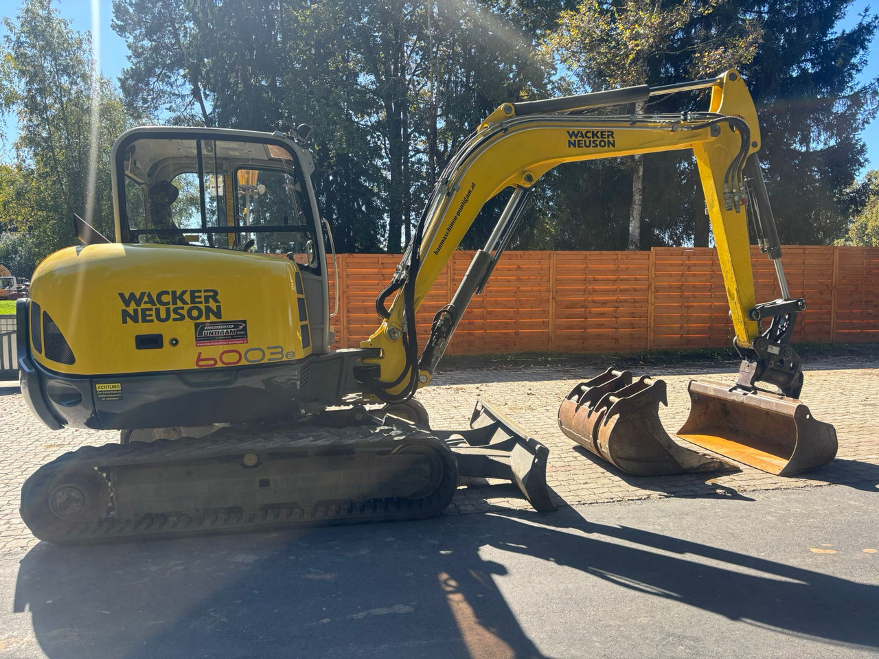 WACKER Neuson 6003 - Minibagger: das Bild 2 WACKER Neuson 6003 - Minibagger: das Bild 2