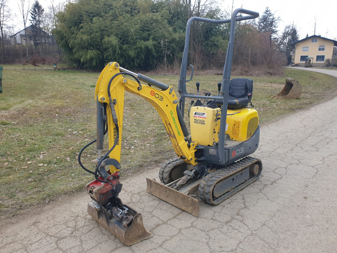 Wacker Neuson 803 - Minibagger: das Bild 3 Wacker Neuson 803 - Minibagger: das Bild 3