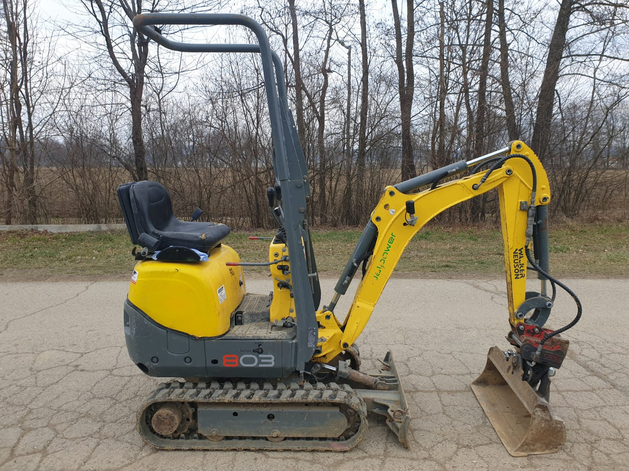Wacker Neuson 803 - Minibagger: das Bild 2 Wacker Neuson 803 - Minibagger: das Bild 2