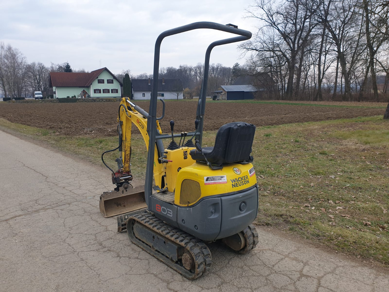 Wacker Neuson 803 - Minibagger: das Bild 5 Wacker Neuson 803 - Minibagger: das Bild 5