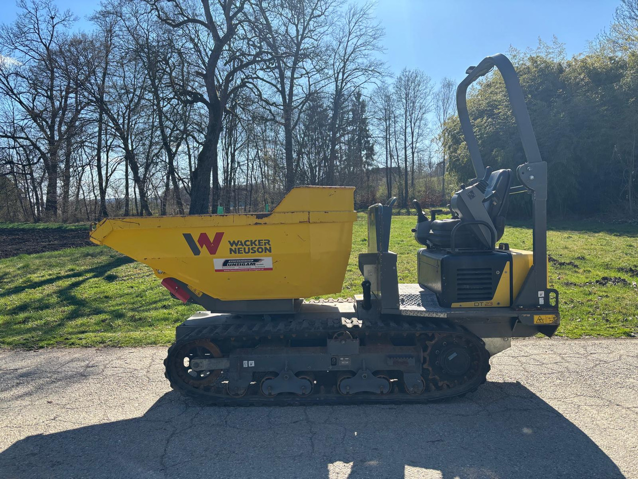 Wacker Neuson DT 23 - Raupendumper: das Bild 1 Wacker Neuson DT 23 - Raupendumper: das Bild 1