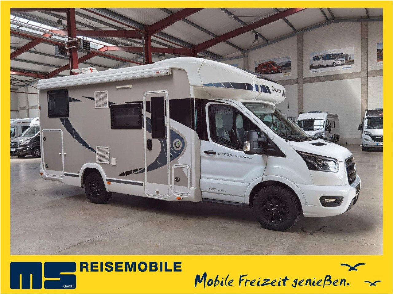 Chausson 627 GA TITANIUM -PREMIUM /EINZELBETTEN & HUBBETT - Teilintegriertes Wohnmobil: das Bild 1 Chausson 627 GA TITANIUM -PREMIUM /EINZELBETTEN & HUBBETT - Teilintegriertes Wohnmobil: das Bild 1