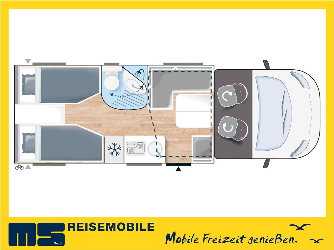 Chausson 627 TITANIUM /-2026-/ EINZELBETTEN / 4.1T. / AHK - Teilintegriertes Wohnmobil: das Bild 2 Chausson 627 TITANIUM /-2026-/ EINZELBETTEN / 4.1T. / AHK - Teilintegriertes Wohnmobil: das Bild 2