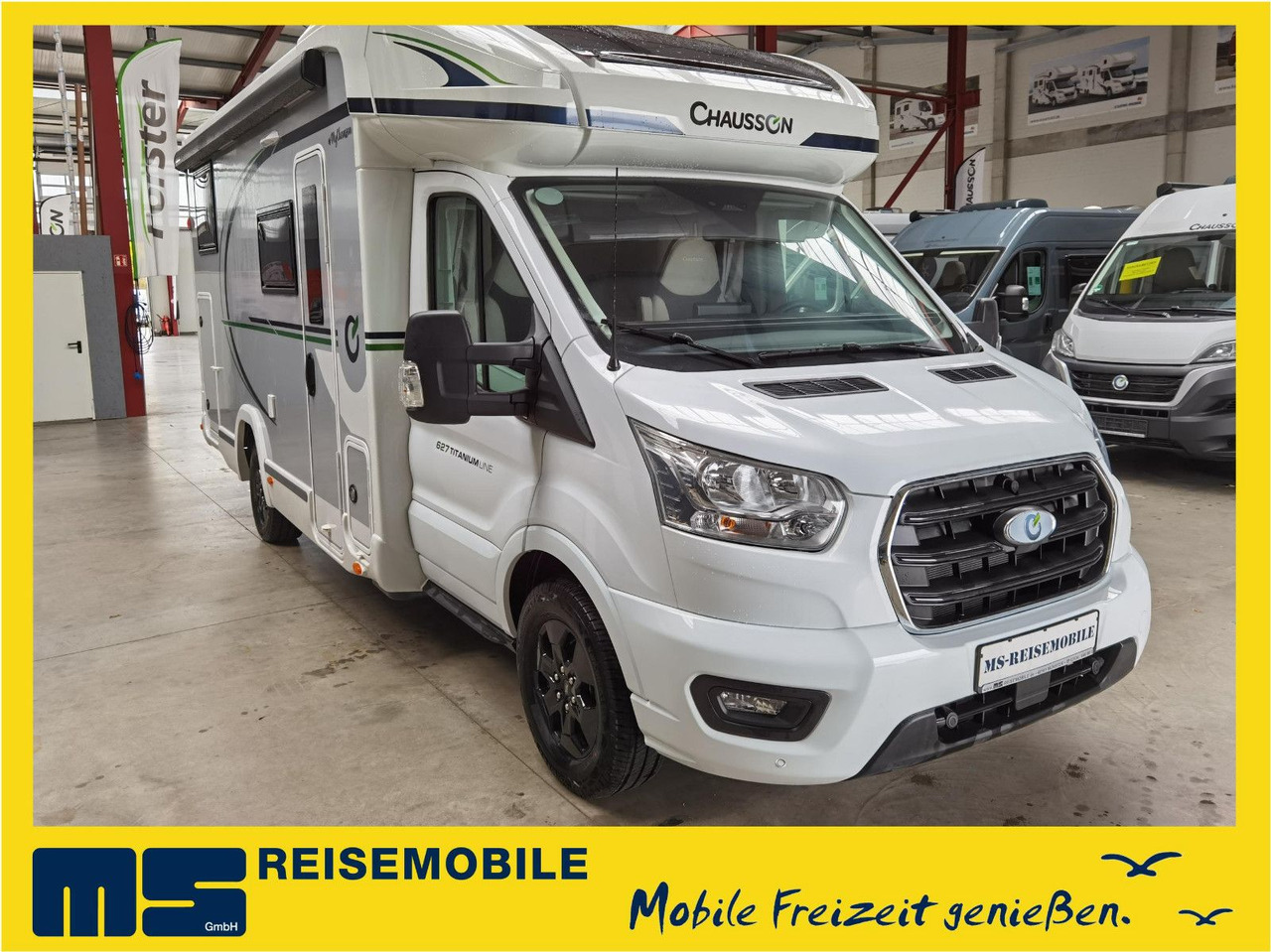 Chausson 627 TITANIUM / - 2026 - / EINZELBETTEN / 4.1T. - Teilintegriertes Wohnmobil: das Bild 1 Chausson 627 TITANIUM / - 2026 - / EINZELBETTEN / 4.1T. - Teilintegriertes Wohnmobil: das Bild 1