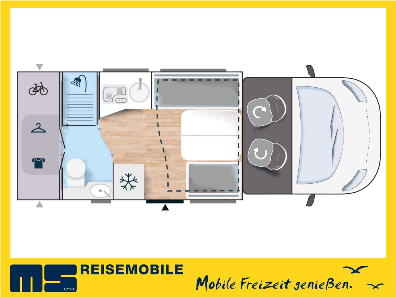 Chausson 650 TITANIUM / - 2026 - / NUR 6.39 M. / HUBBETT - Teilintegriertes Wohnmobil: das Bild 2 Chausson 650 TITANIUM / - 2026 - / NUR 6.39 M. / HUBBETT - Teilintegriertes Wohnmobil: das Bild 2