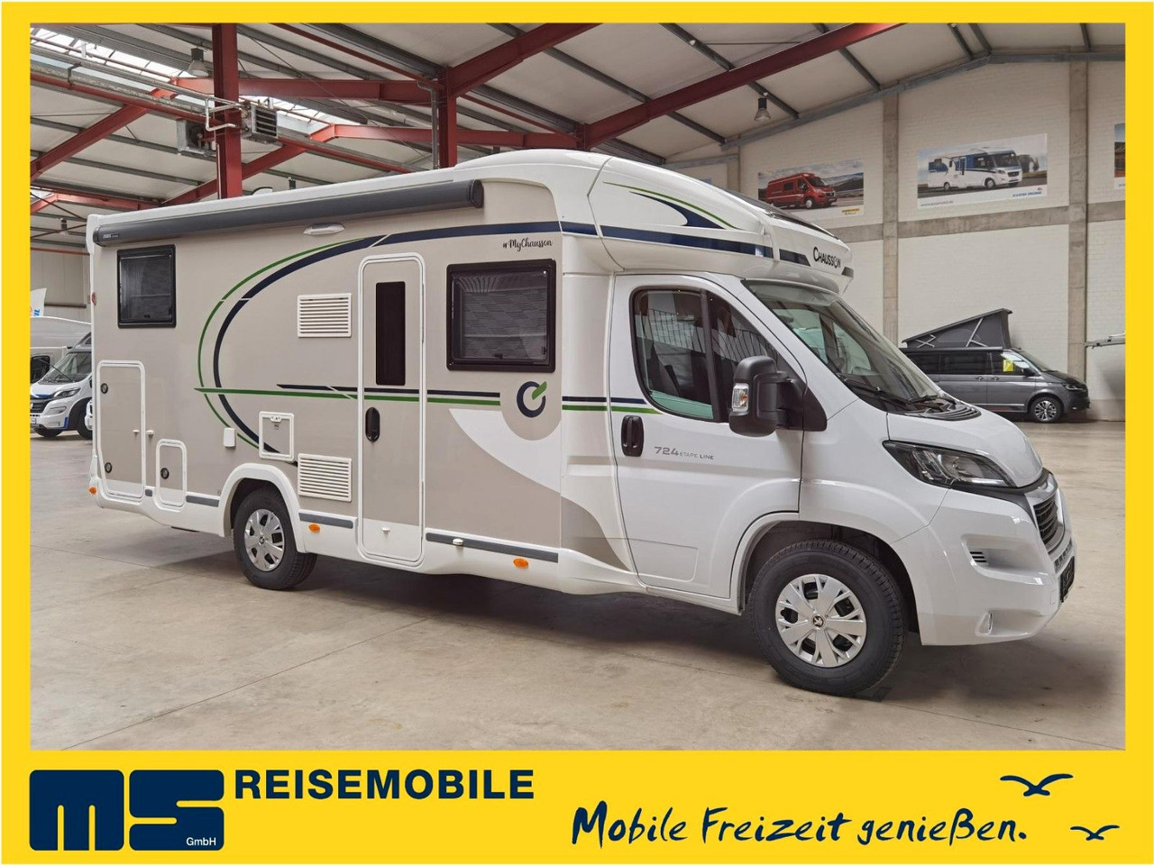 Chausson 724 ETAPE - LINE / 140PS /ZUBHÖR & CONNECT-PAKET - Teilintegriertes Wohnmobil: das Bild 1 Chausson 724 ETAPE - LINE / 140PS /ZUBHÖR & CONNECT-PAKET - Teilintegriertes Wohnmobil: das Bild 1