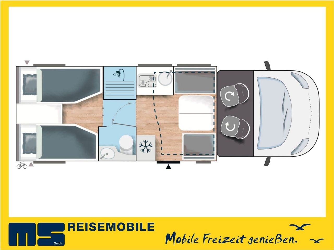 Chausson 797 ULTIMATE / -2026- / 180PS-8G. / EINZELBETTEN - Teilintegriertes Wohnmobil: das Bild 2 Chausson 797 ULTIMATE / -2026- / 180PS-8G. / EINZELBETTEN - Teilintegriertes Wohnmobil: das Bild 2