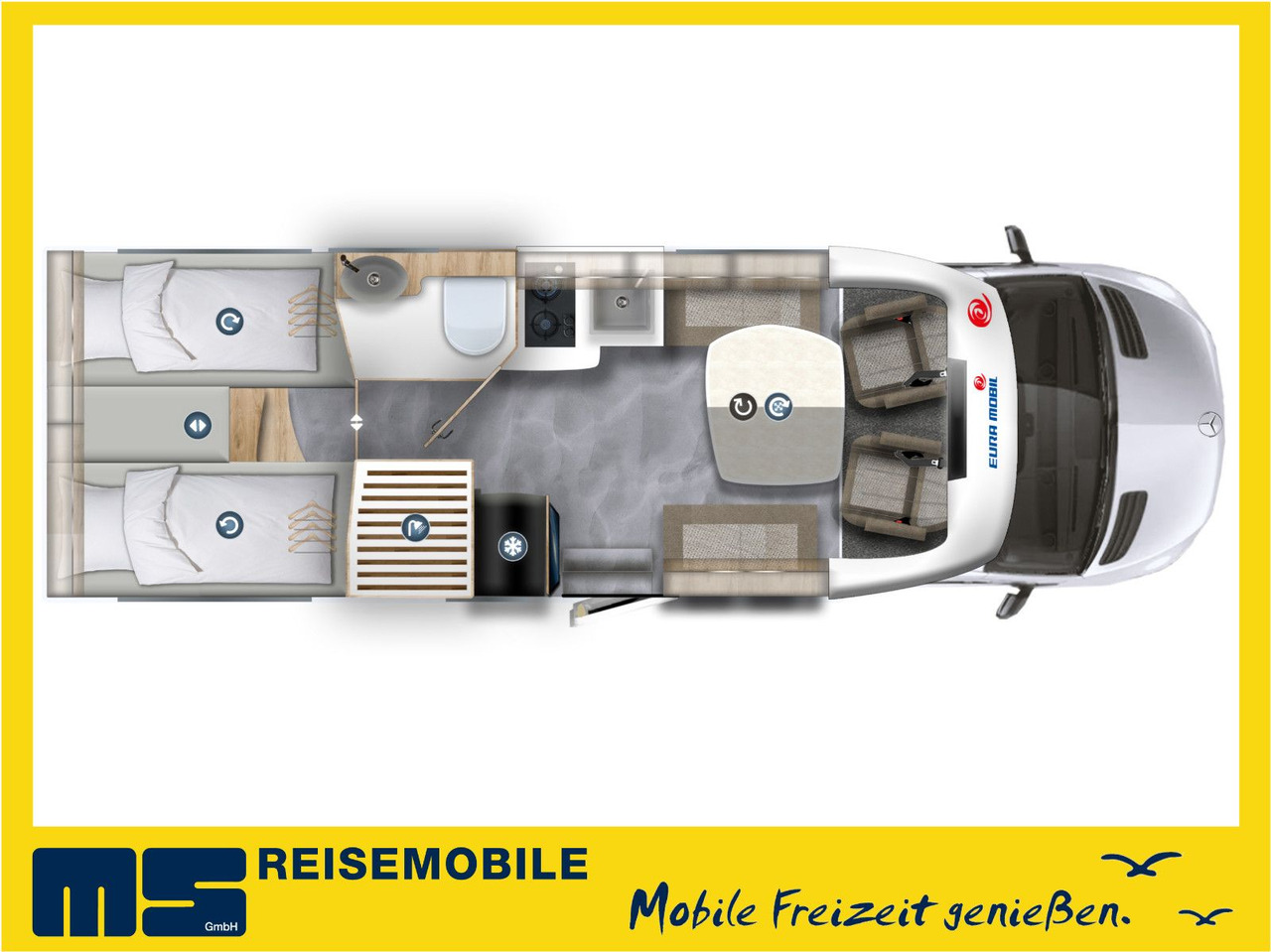 Eura Mobil PROFILA T 726 EF -MOD. 2025 -MONDIAL PLUS & S-P. - Teilintegriertes Wohnmobil: das Bild 2 Eura Mobil PROFILA T 726 EF -MOD. 2025 -MONDIAL PLUS & S-P. - Teilintegriertes Wohnmobil: das Bild 2
