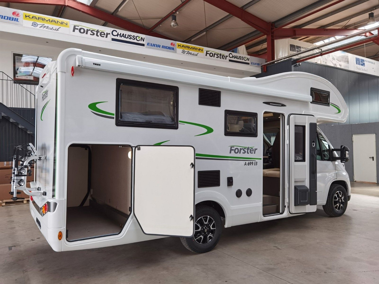 Alkoven Wohnmobil Forster A 699 EB / -MODELL 2025- / 140 PS / EINZELBETTEN: das Bild 8