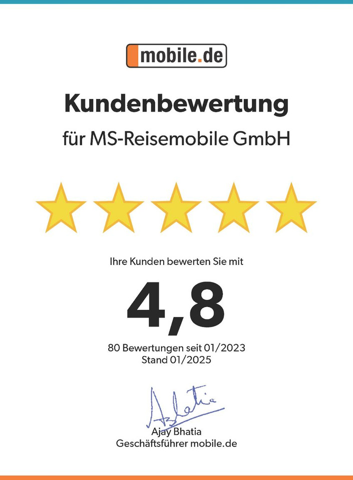 Alkoven Wohnmobil Forster A 699 EB / -MODELL 2025- / 140 PS / EINZELBETTEN: das Bild 28