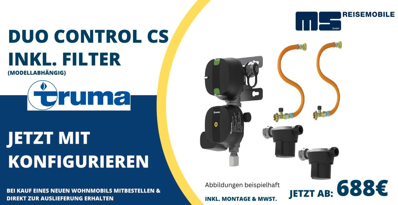 Alkoven Wohnmobil Forster A 699 EB / -MODELL 2025- / 140 PS / EINZELBETTEN: das Bild 27