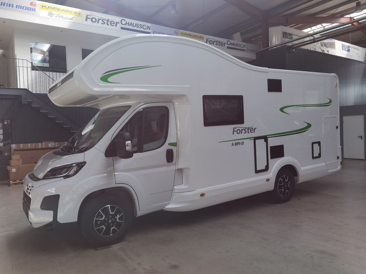 Alkoven Wohnmobil Forster A 699 VB / - MODELL 2025- / 140PS / ETAGENBETTEN: das Bild 6