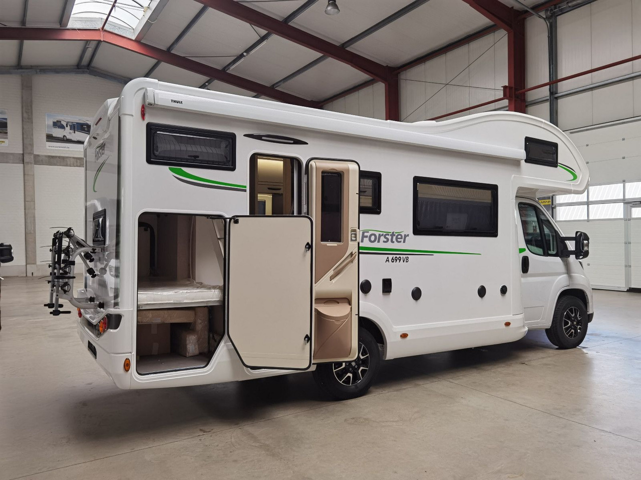 Alkoven Wohnmobil Forster A 699 VB / - MODELL 2025- / 140PS / ETAGENBETTEN: das Bild 10
