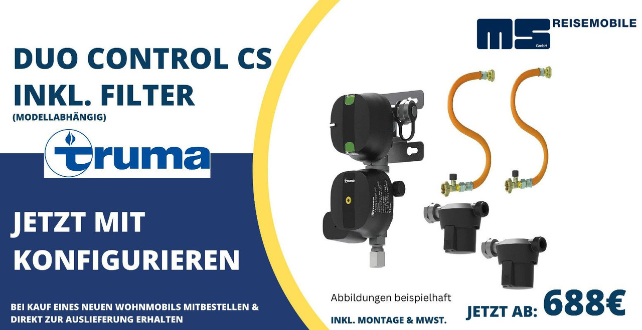 Alkoven Wohnmobil Forster A 699 VB / - MODELL 2025- / 140PS / ETAGENBETTEN: das Bild 30