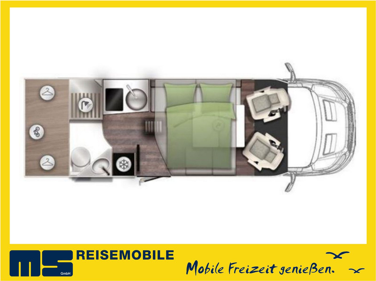 Forster T 639 LF /-MODELL 2026- / XXL- HUBBETT & RAUMBAD - Teilintegriertes Wohnmobil: das Bild 2 Forster T 639 LF /-MODELL 2026- / XXL- HUBBETT & RAUMBAD - Teilintegriertes Wohnmobil: das Bild 2
