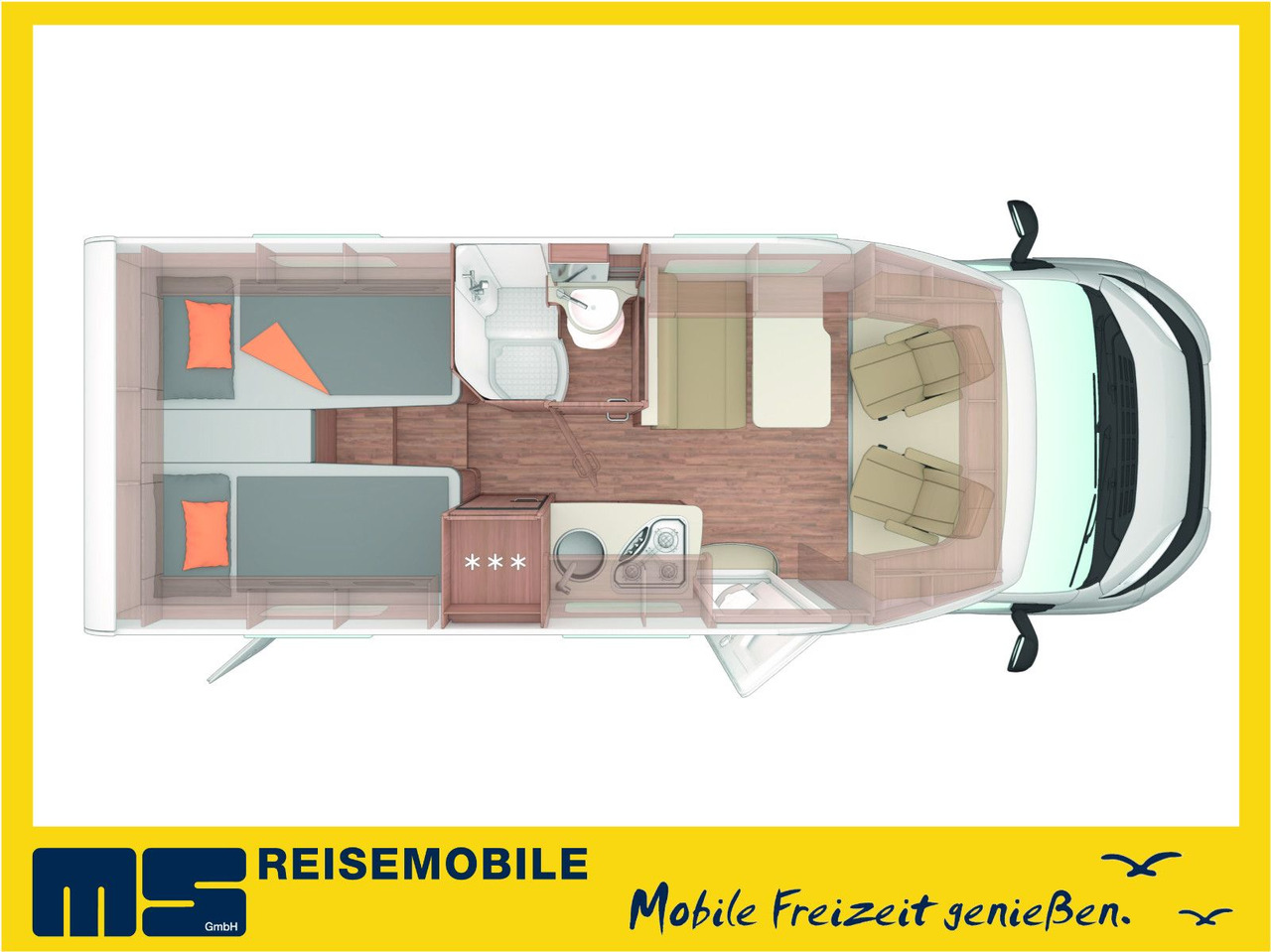 Weinsberg CARACOMPACT 600 MEG EDITION PEPPER / MODELL 2025 - Teilintegriertes Wohnmobil: das Bild 2 Weinsberg CARACOMPACT 600 MEG EDITION PEPPER / MODELL 2025 - Teilintegriertes Wohnmobil: das Bild 2