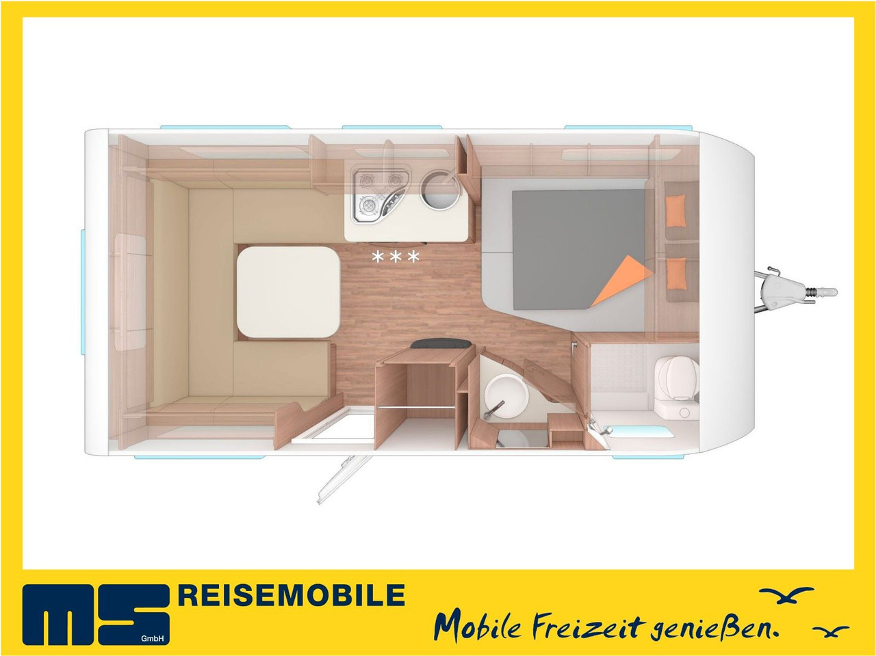 Weinsberg CARAONE 450 FU / -2026- / ADVANCED & SMART PAKET - Wohnwagen: das Bild 2 Weinsberg CARAONE 450 FU / -2026- / ADVANCED & SMART PAKET - Wohnwagen: das Bild 2