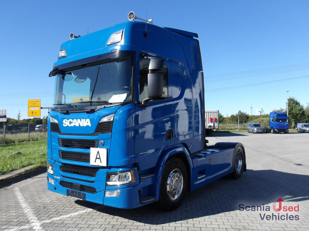 SCANIA R 450 A4x2NA / Hydraulikanlage / ALCOA / Navi - Sattelzugmaschine: das Bild 1 SCANIA R 450 A4x2NA / Hydraulikanlage / ALCOA / Navi - Sattelzugmaschine: das Bild 1
