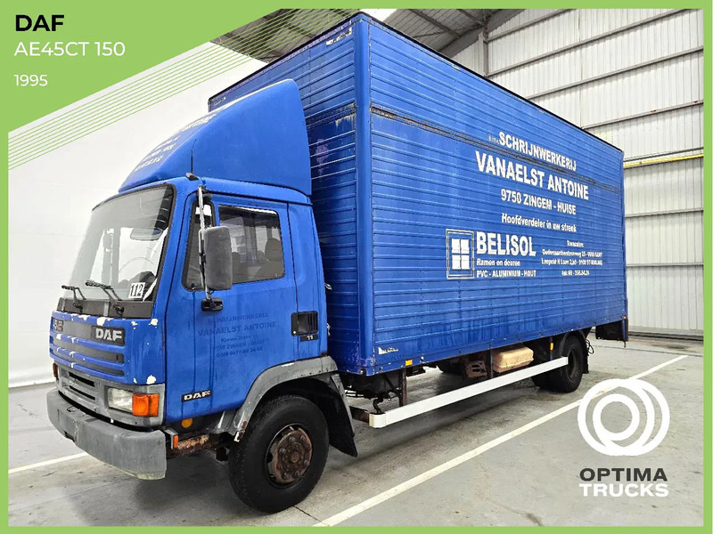 DAF AE45CT 150/ LAMMES - BLATT - SPRING / DHOLLANDIA - Koffer LKW: das Bild 1 DAF AE45CT 150/ LAMMES - BLATT - SPRING / DHOLLANDIA - Koffer LKW: das Bild 1