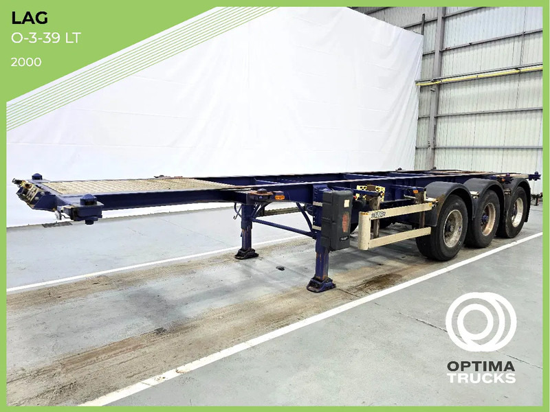 LAG O-3-39 LT / 20, 30ft - Container/ Wechselfahrgestell Auflieger: das Bild 1 LAG O-3-39 LT / 20, 30ft - Container/ Wechselfahrgestell Auflieger: das Bild 1