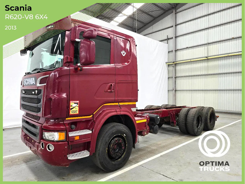 Scania R620-V8 6x4 / RETARDER / AIRCO / EURO 5 - Fahrgestell LKW: das Bild 1 Scania R620-V8 6x4 / RETARDER / AIRCO / EURO 5 - Fahrgestell LKW: das Bild 1