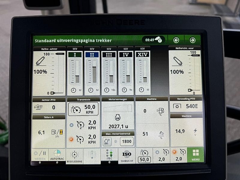 Traktor John Deere 6R250 AP 50KM COMMAND-PRO 2022 2030 UUR!!!: das Bild 11