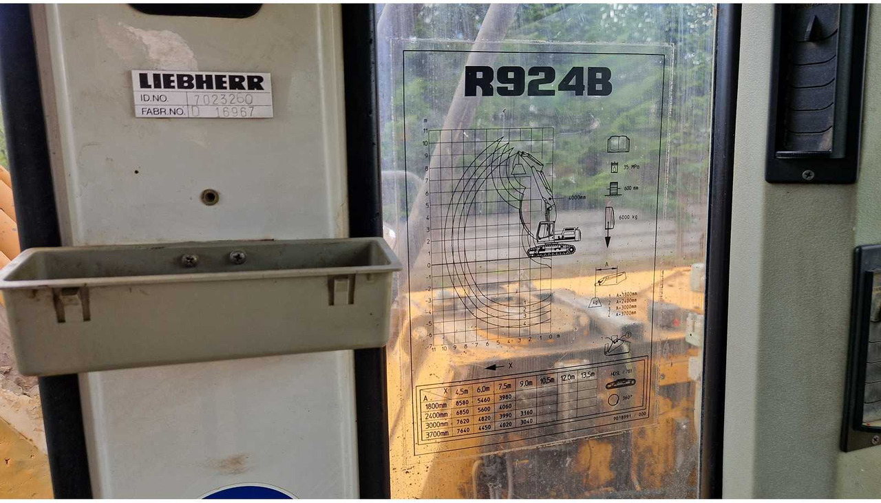Bagger 2006 LIEBHERR R924B LONG REACH TRACKED EXCAVATOR: das Bild 45