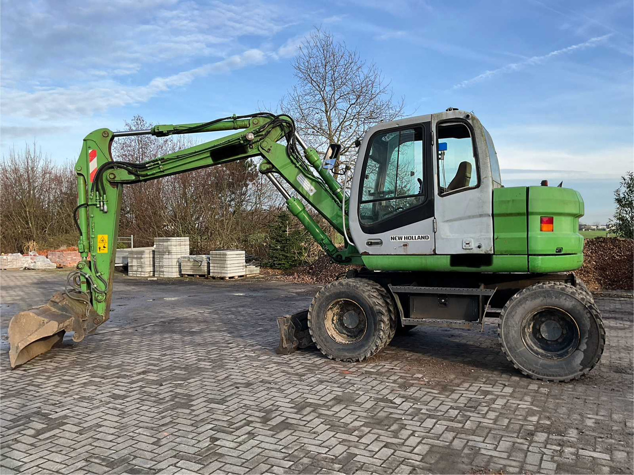 2007 NEW HOLLAND MH 3.6 WHEELED EXCAVATOR - Mobilbagger: das Bild 5 2007 NEW HOLLAND MH 3.6 WHEELED EXCAVATOR - Mobilbagger: das Bild 5