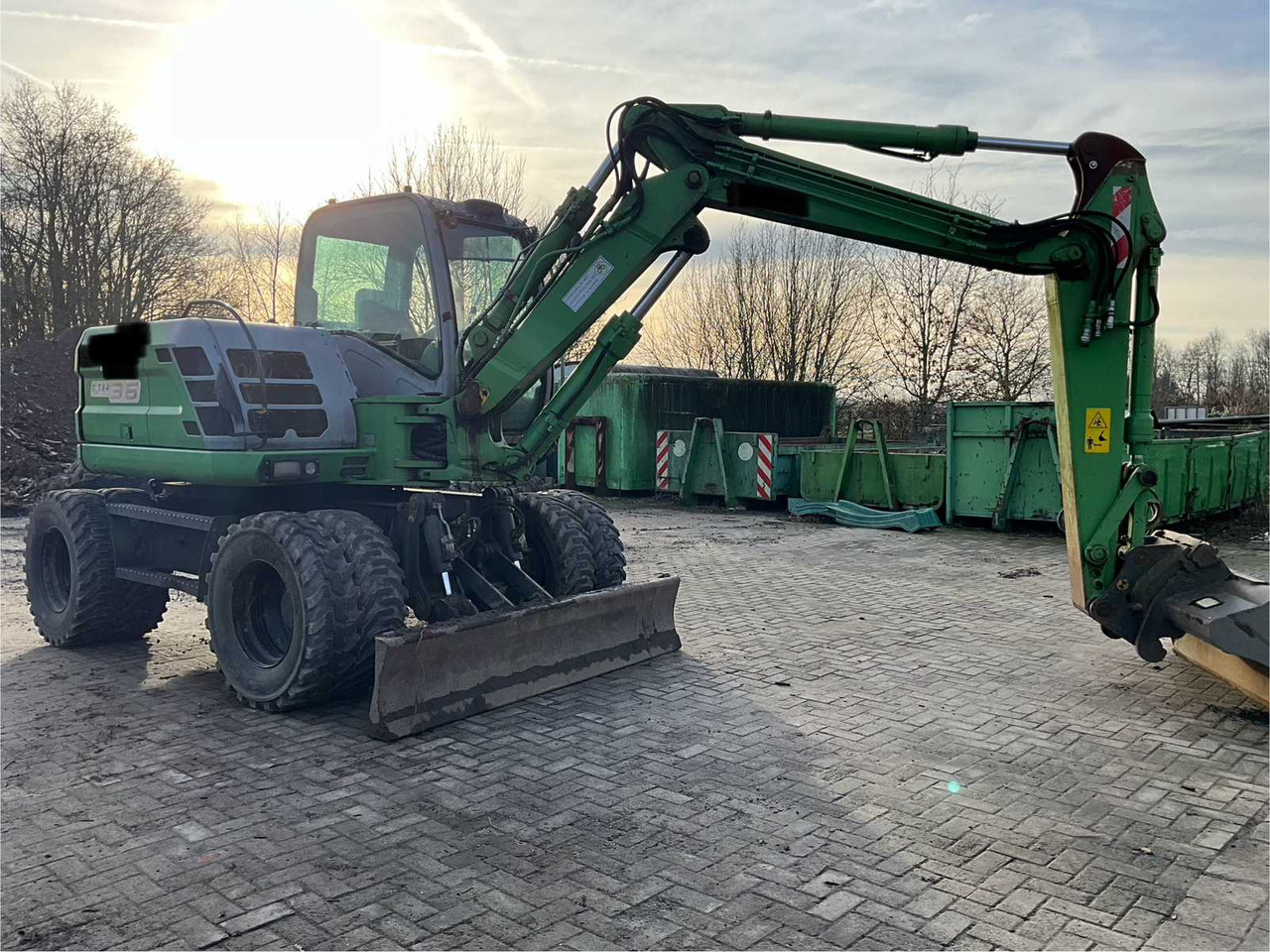 2007 NEW HOLLAND MH 3.6 WHEELED EXCAVATOR - Mobilbagger: das Bild 2 2007 NEW HOLLAND MH 3.6 WHEELED EXCAVATOR - Mobilbagger: das Bild 2