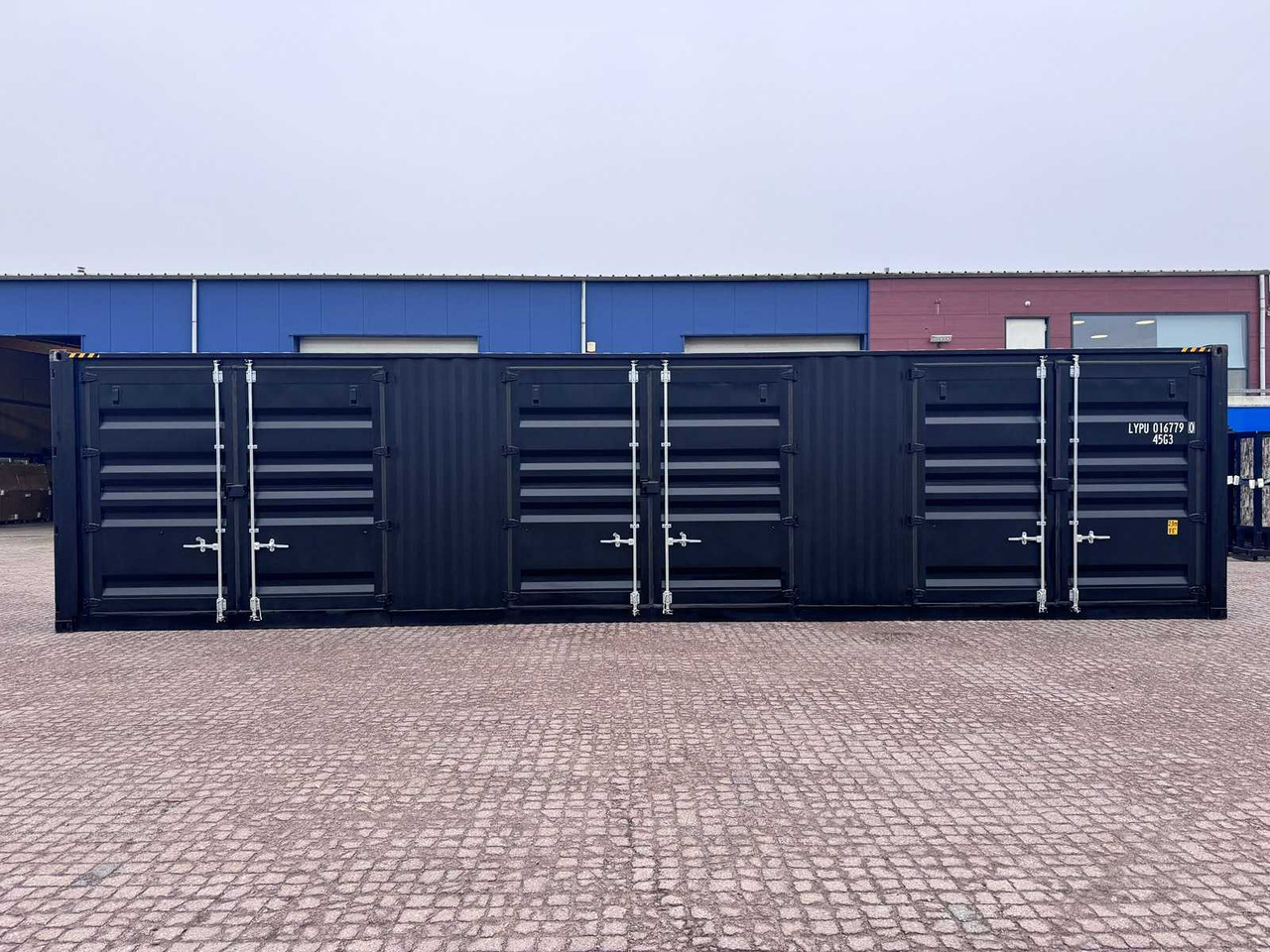 40ft High Cube shipping container with 3 side doors - Seecontainer: das Bild 1 40ft High Cube shipping container with 3 side doors - Seecontainer: das Bild 1