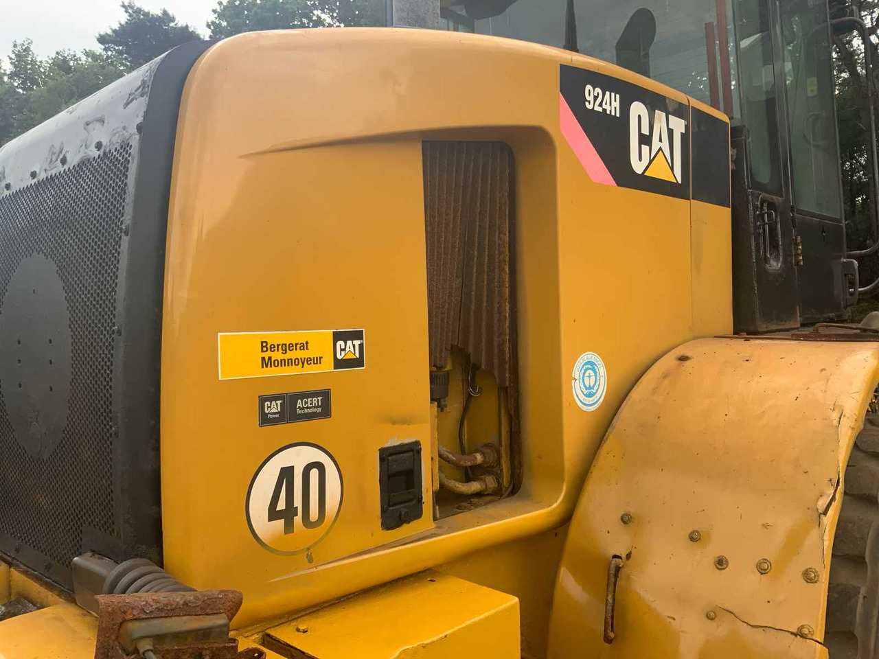 Radlader Caterpillar 924H: das Bild 33
