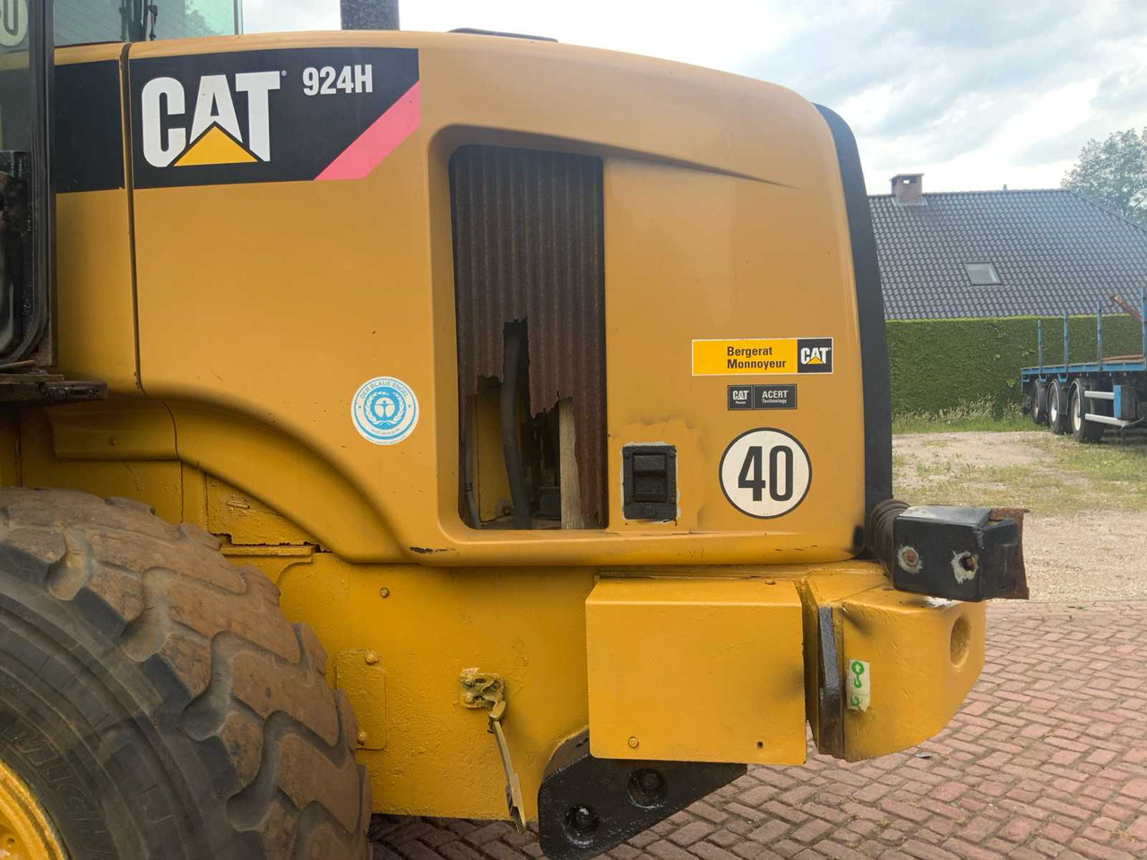 Radlader Caterpillar 924H: das Bild 30