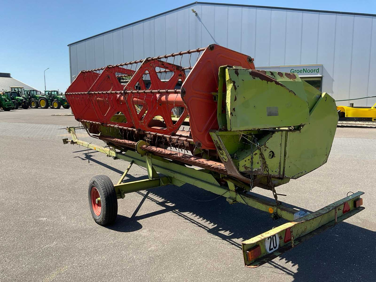 Claas 400 - Mähdrescher: das Bild 4 Claas 400 - Mähdrescher: das Bild 4