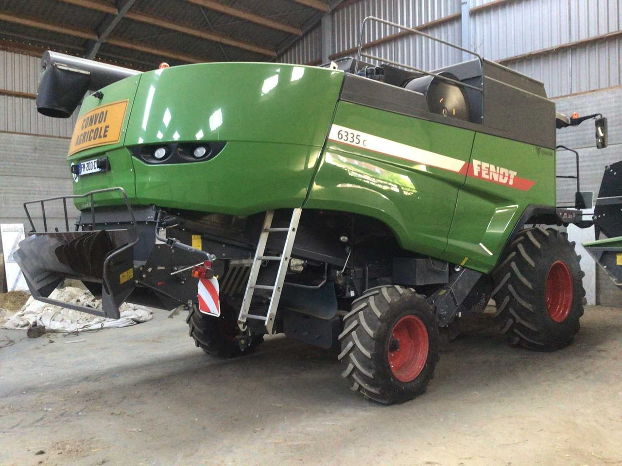 Fendt 6335C - Mähdrescher: das Bild 4 Fendt 6335C - Mähdrescher: das Bild 4